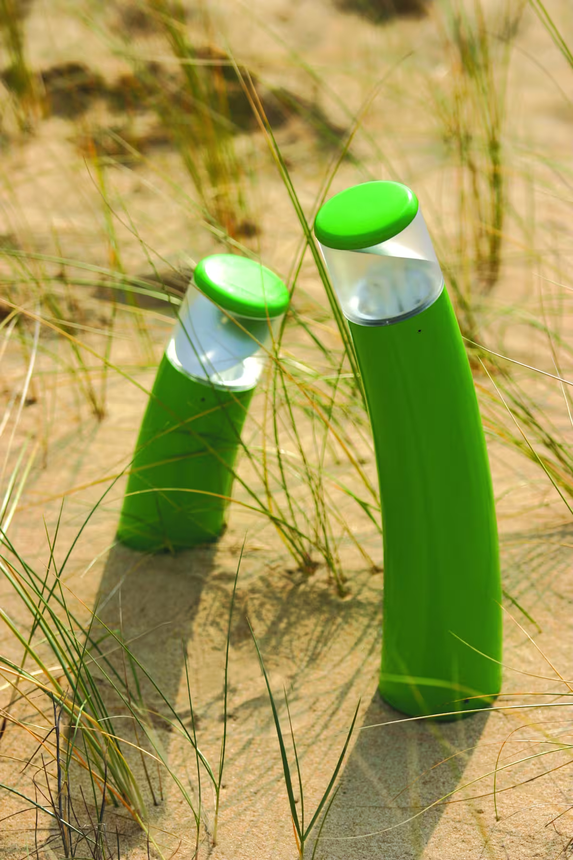 Bamboo Large Opal Glass Bollard