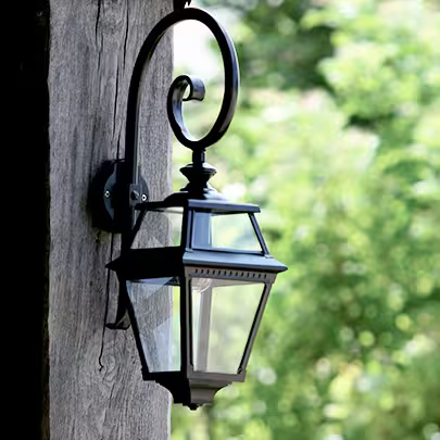 Place Des Vosges 2 Clear Glass Swan Neck Wall Bracket