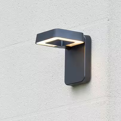 Square Satin Multi-Position 4500K LED Wall Light