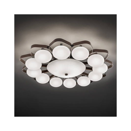 Teo Small Satin Ceiling Light