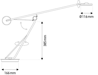 DCW éditions AARO Desk Lamp