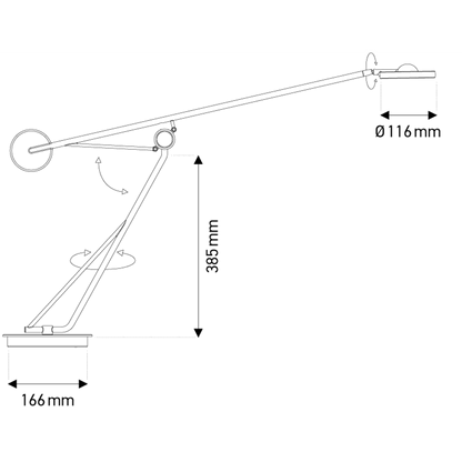 DCW éditions AARO Desk Lamp