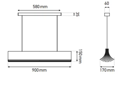 DCW éditions Respiro Pendant