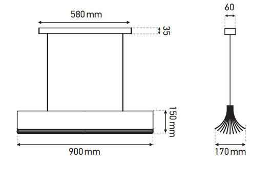 DCW éditions Respiro Pendant