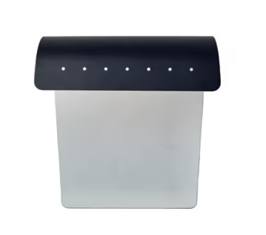 Biny Curve LED Wall Light White & Black