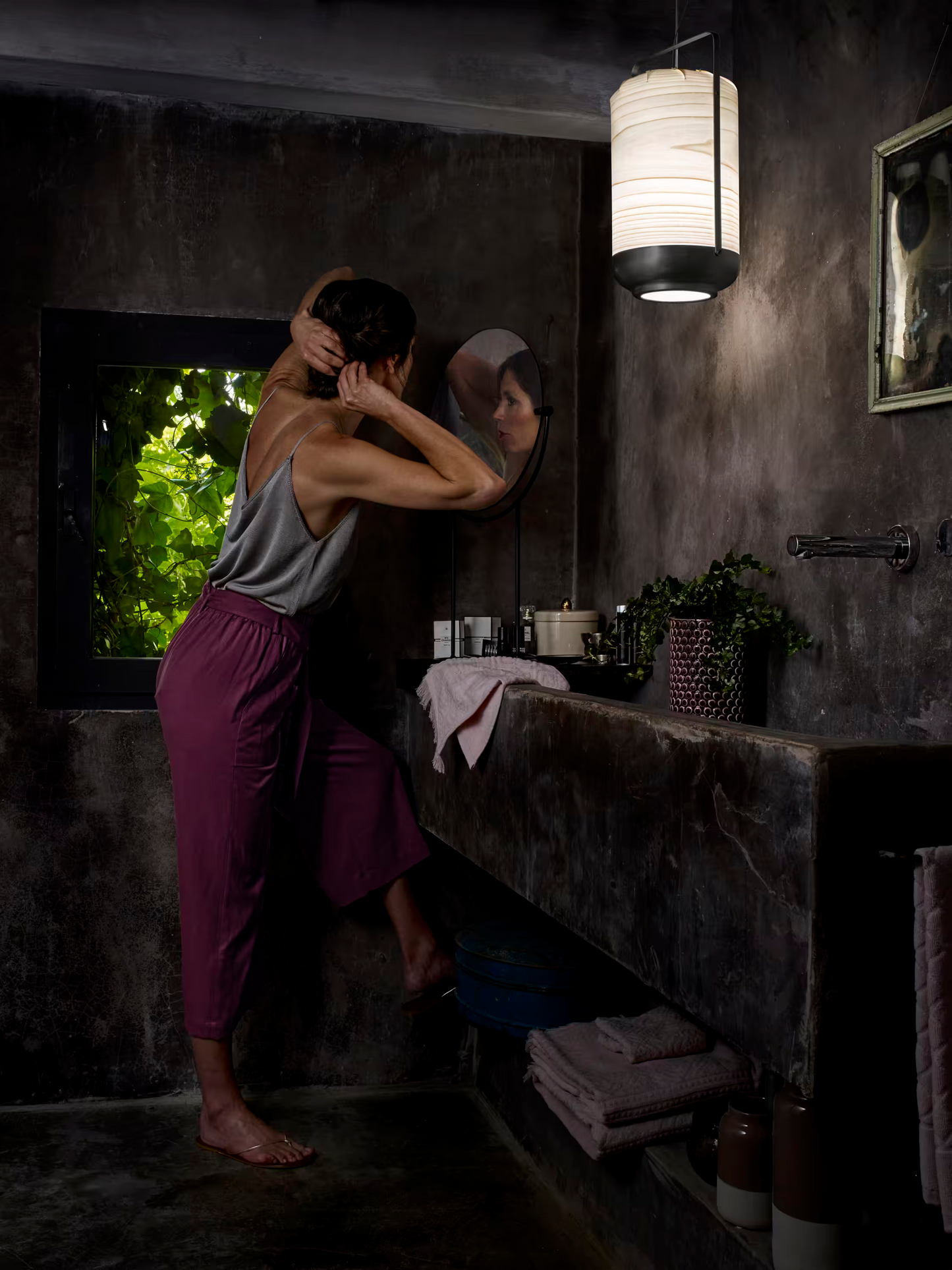 Chou Tall Small Suspension Pendant