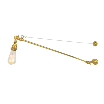 Mullan Lighting Manick Industrial Swing Arm Wall Light