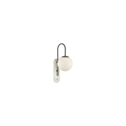 Deuce Wall Light Grey & Marble Effect IP44