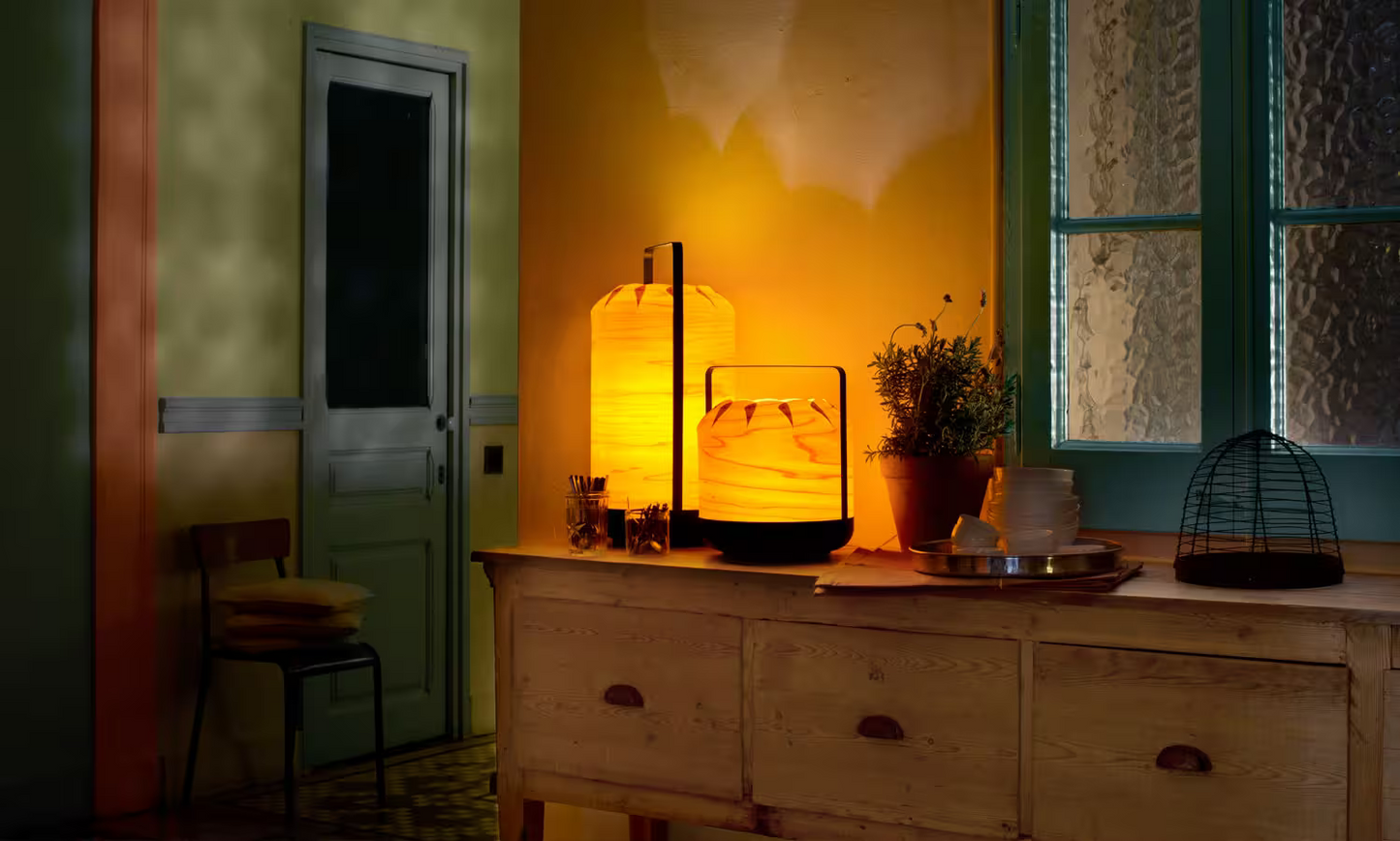 Chou Tall Small Table Lamp