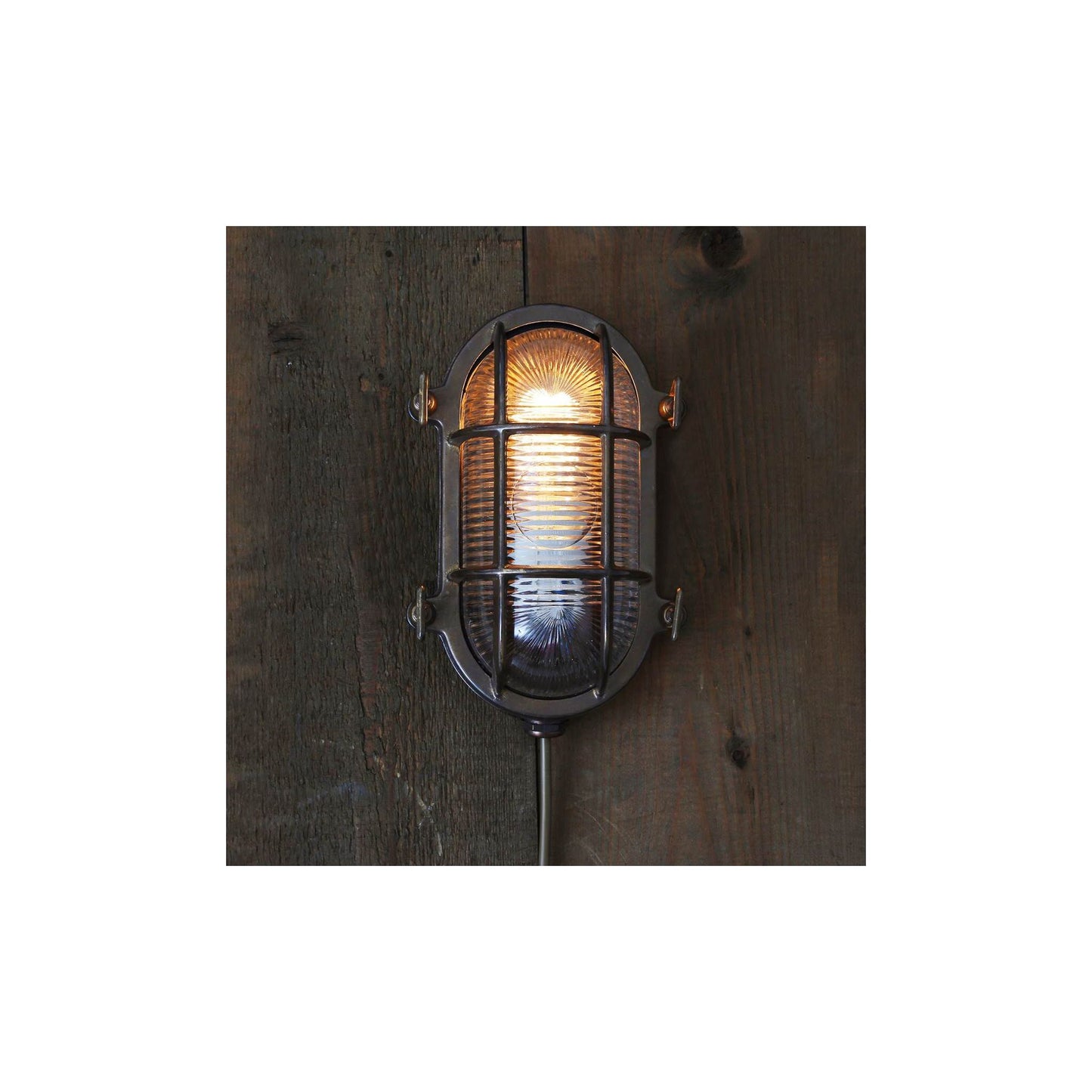 Ruben Small Oval Marine Wall Light