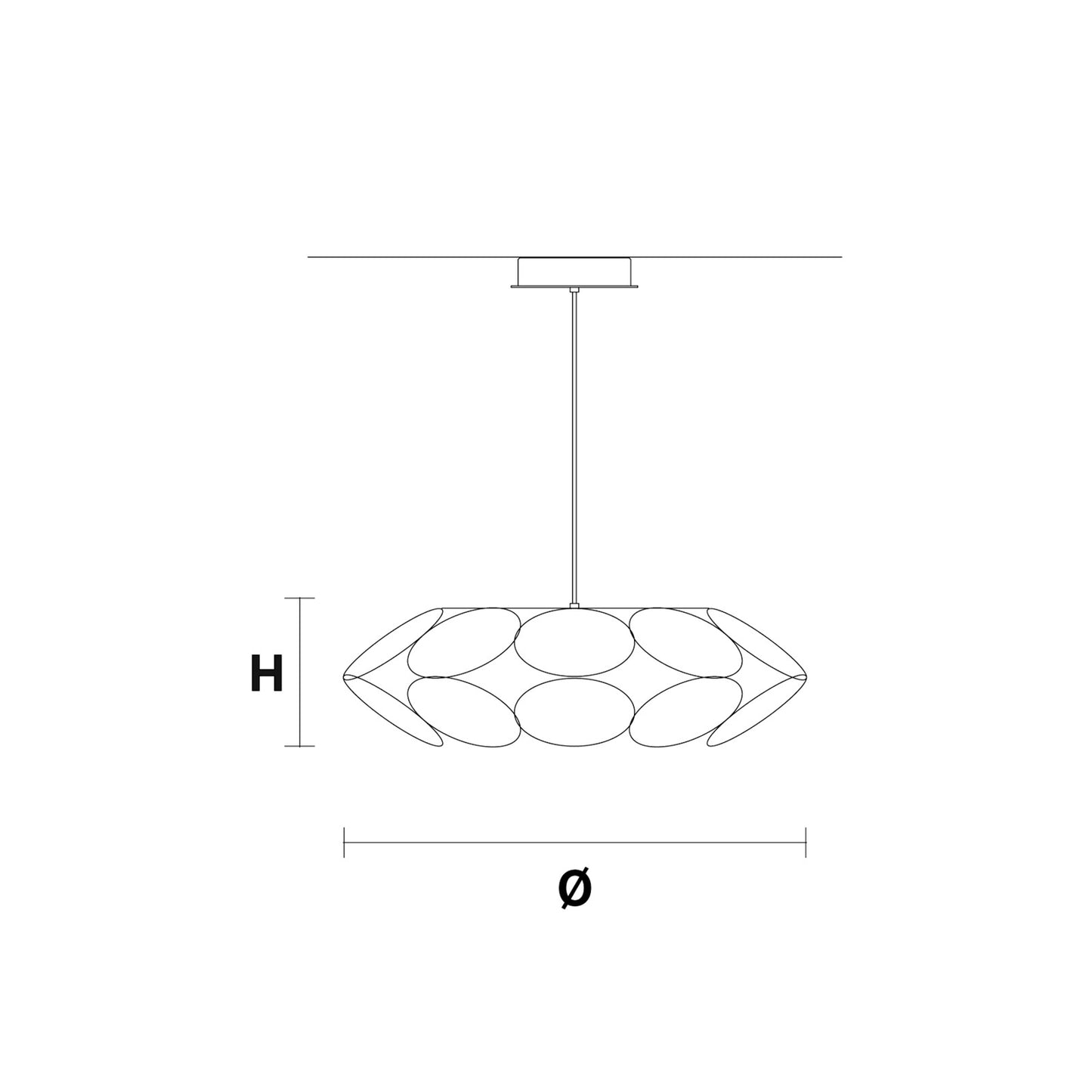 Timeo S1 R65 LED Pendant