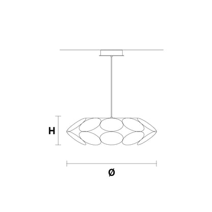 Timeo S1 R65 LED Pendant