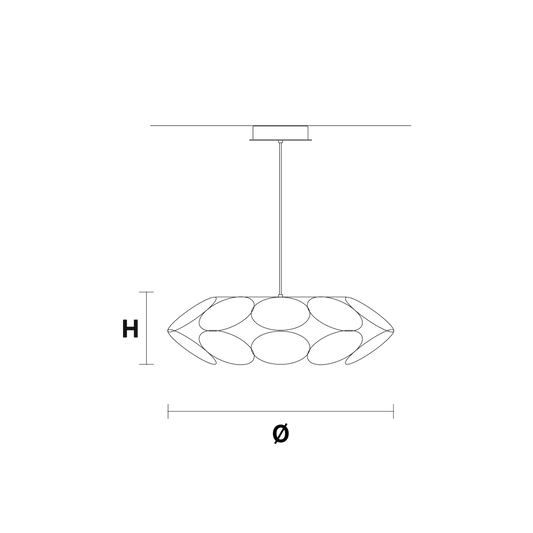 Timeo S1 R65 LED Pendant