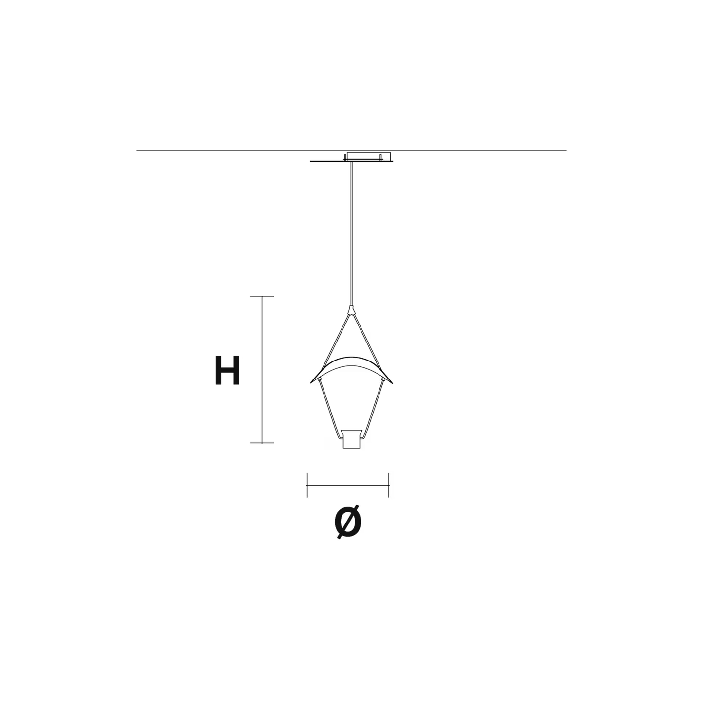 Vollee S1P DOWN LED Pendant