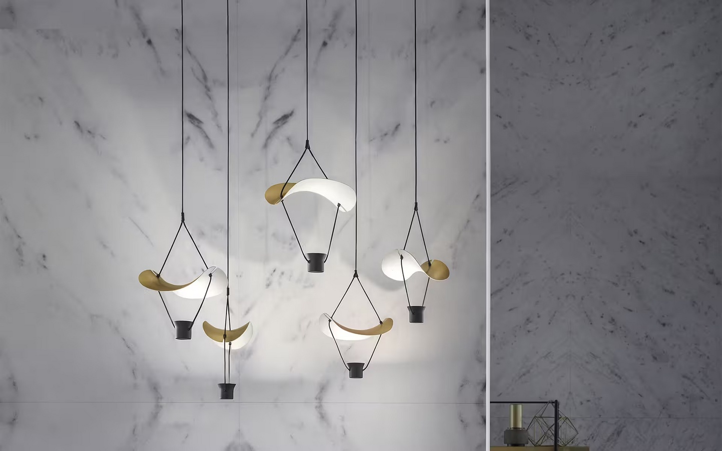 Vollee C5 P 5-Light LED Bar Pendant