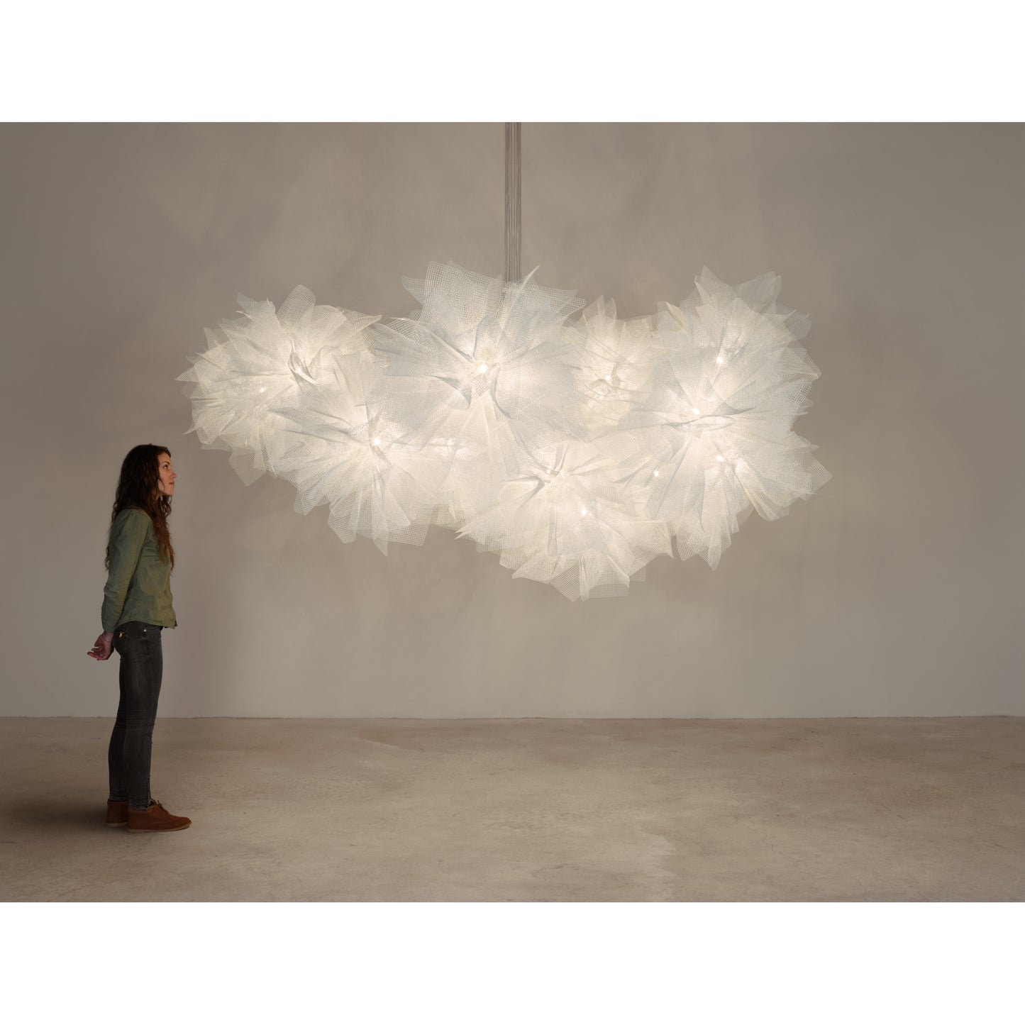 Fluo White Compo Pendant