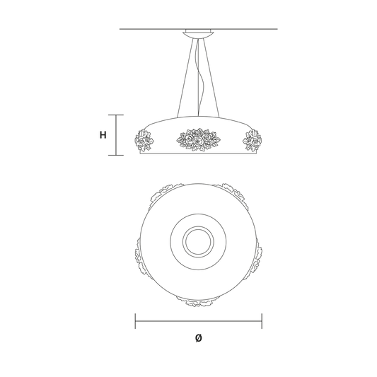 Dame S80 LED Pendant