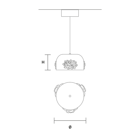 Dame S18 LED Pendant
