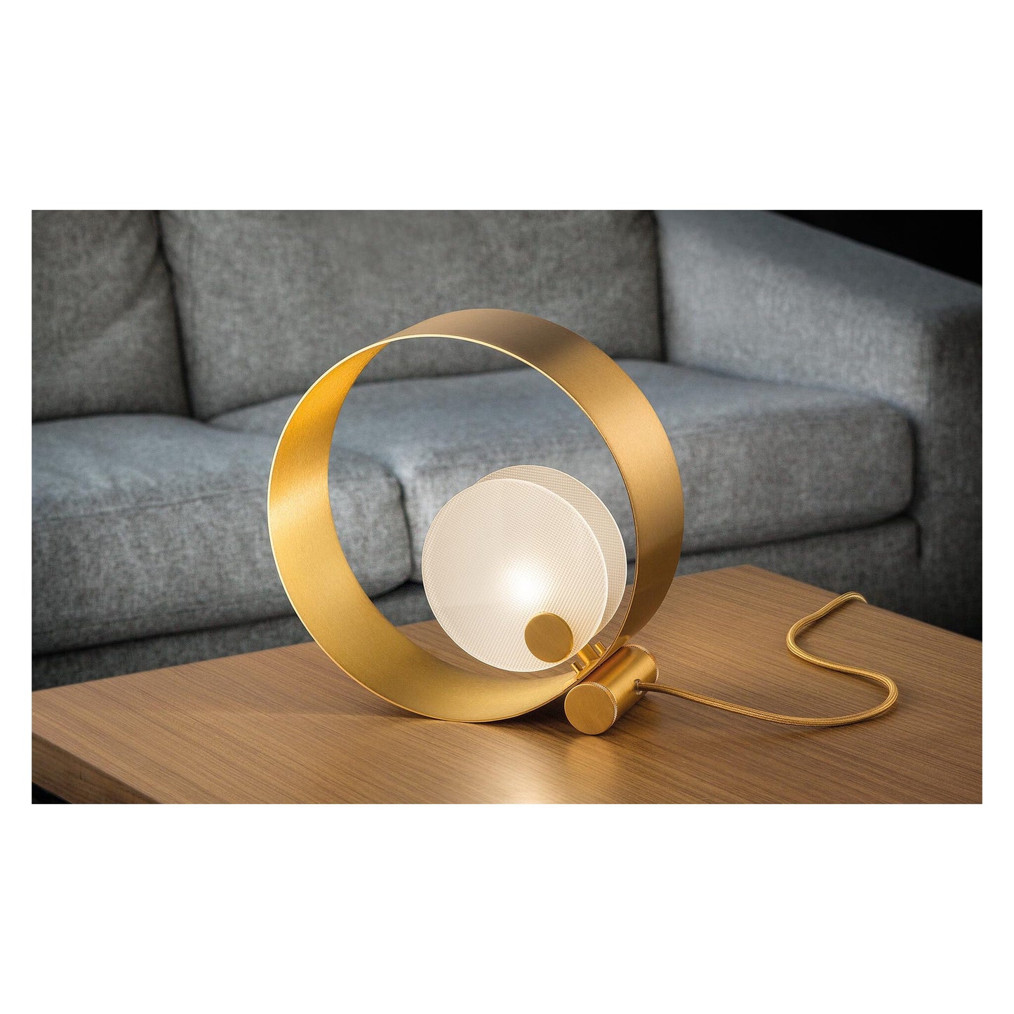 Sound TL1 G12 Table Lamp Brushed Gold