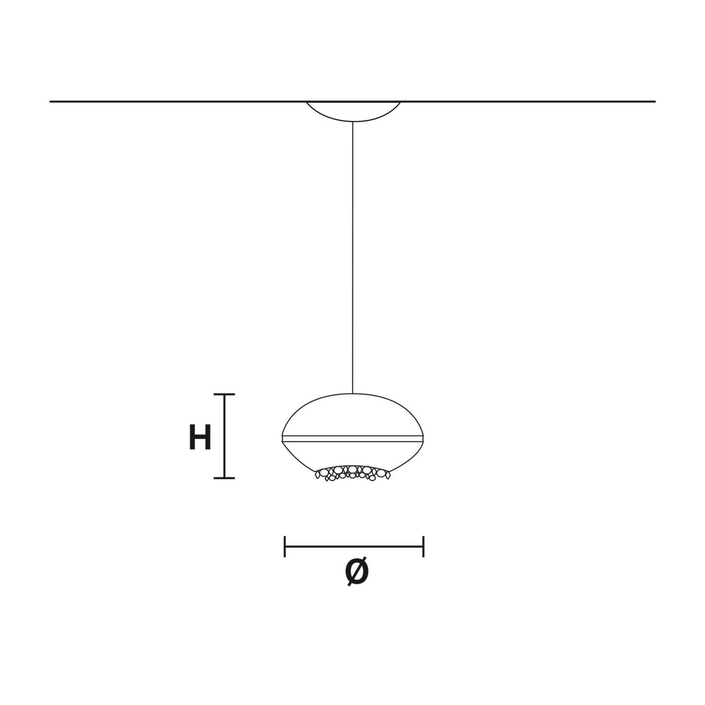 Blink S1 LED Pendant