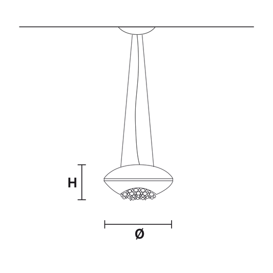 Blink S60 LED Pendant