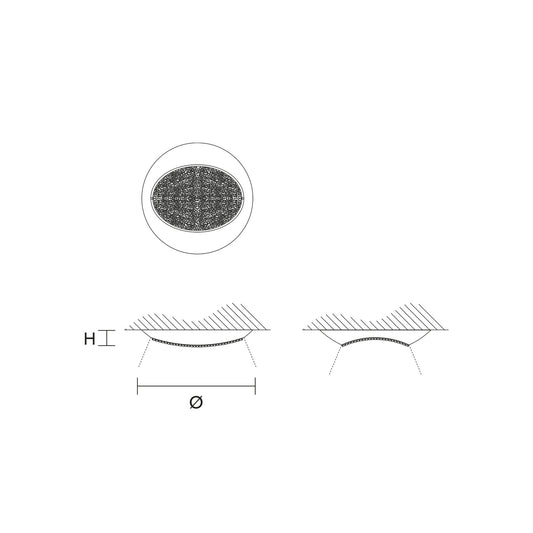 Blink PL90 LED Ceiling Light