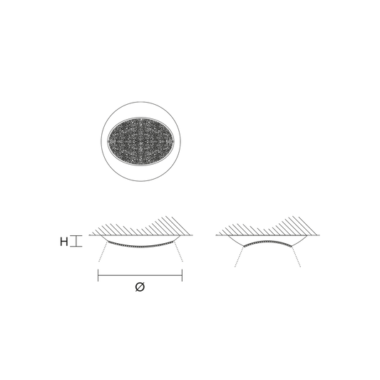 Blink PL60 LED Ceiling Light