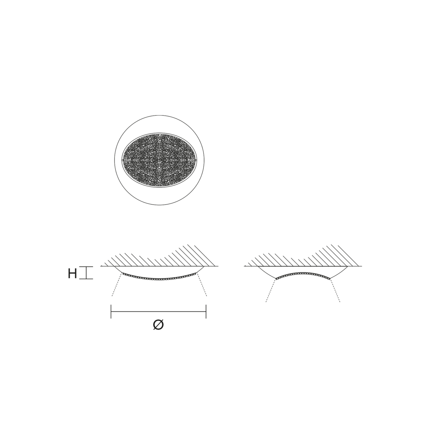 Blink PL42 LED Ceiling Light