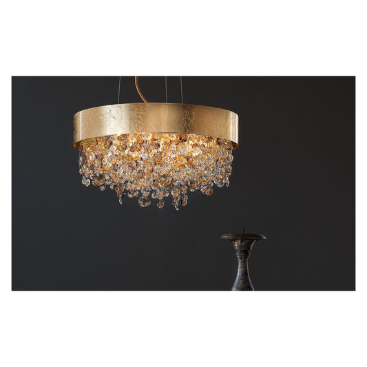 Ola S6 40 Small E14 Pendant with Colored Glass