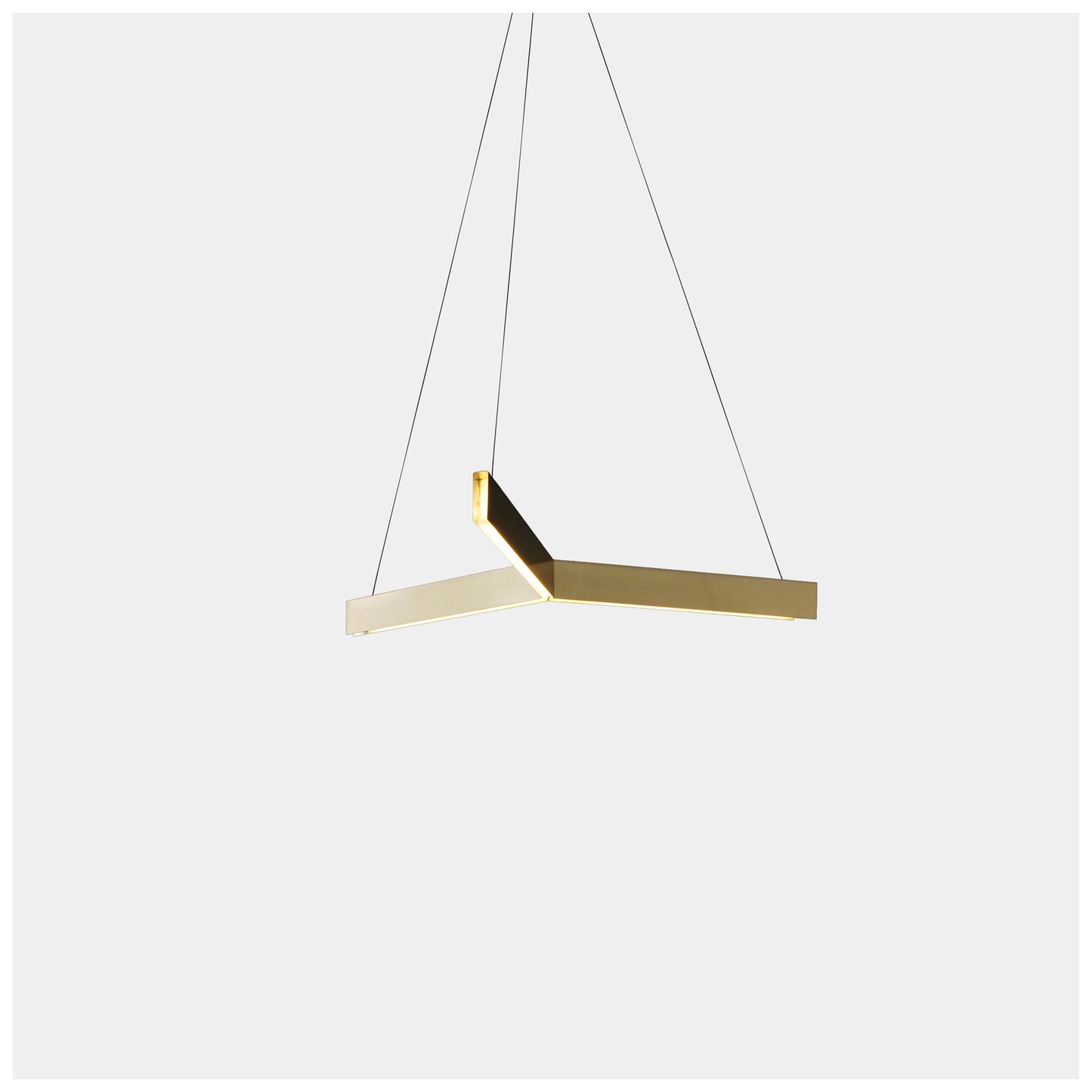Tri Triangle LED Pendant