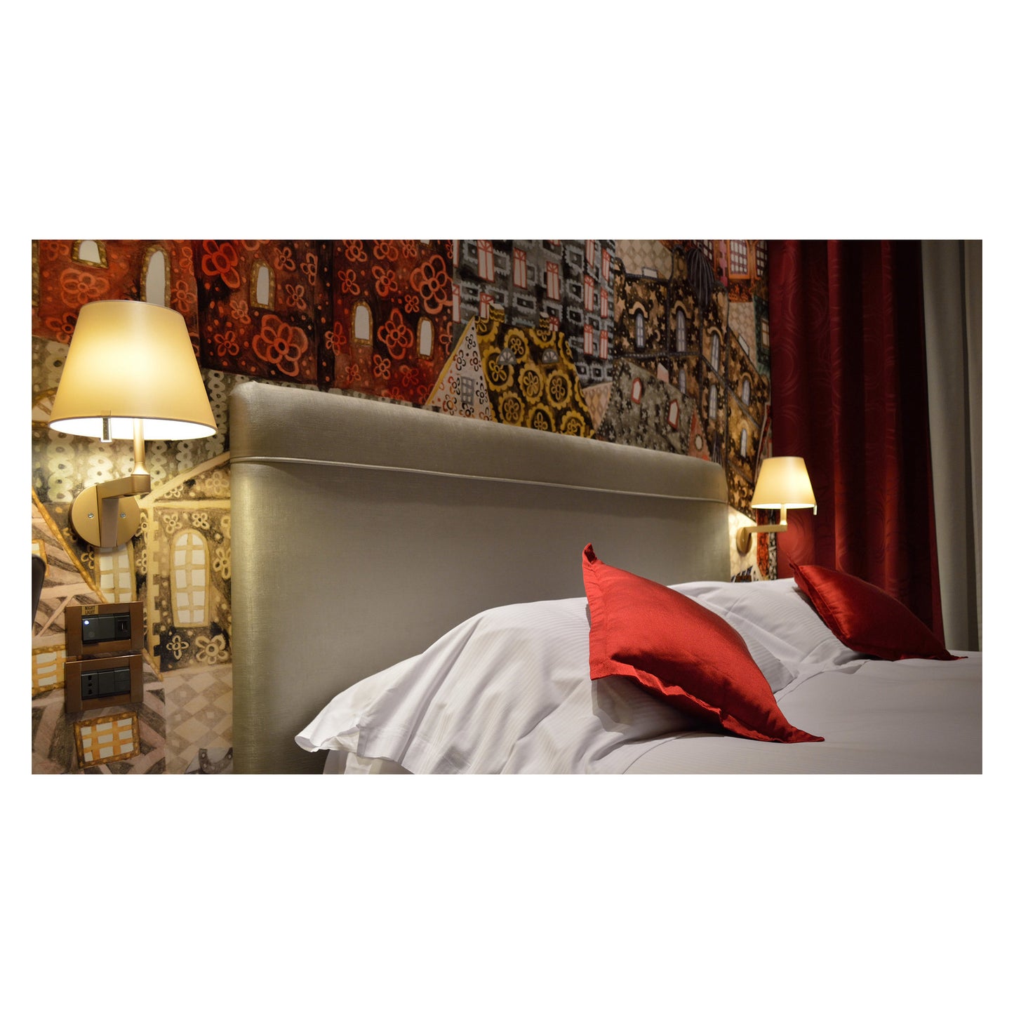 Melampo Wall Lamp with Switch