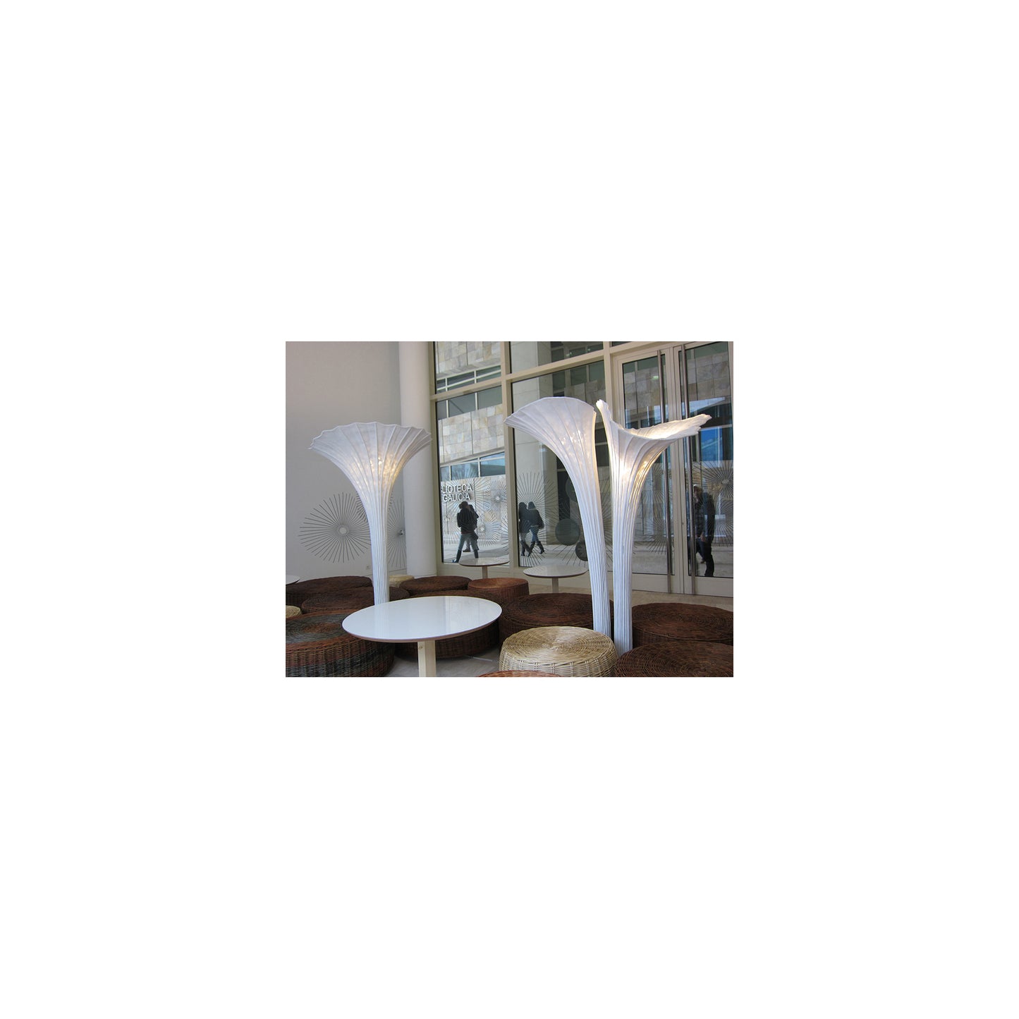 Africa Stainless Steel Floor  *&^  lamp