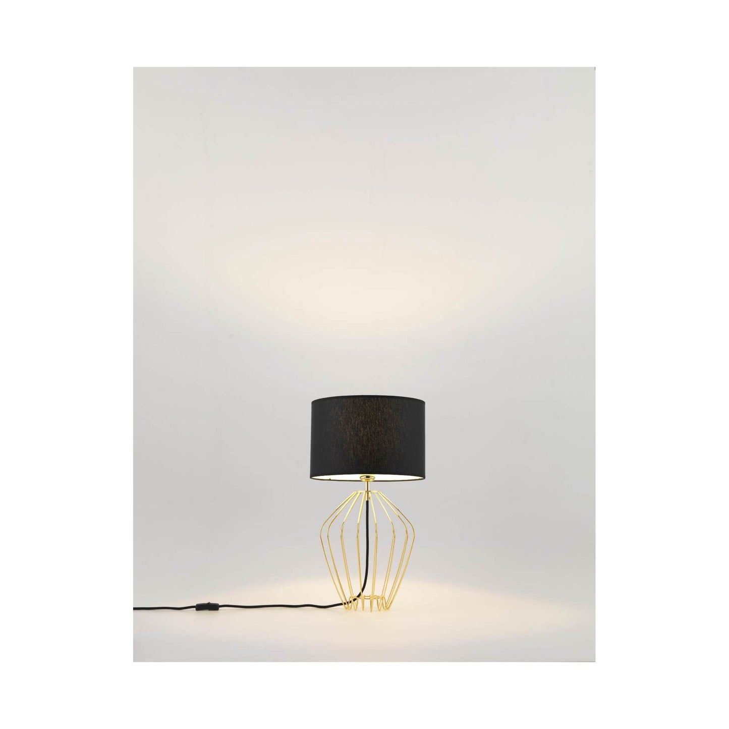 Ecletic Table Lamp Include Shade