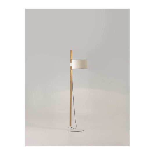Riu Wood Floor Lamp Including Shade