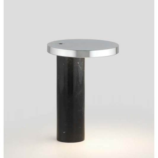 Muse Table Lamp with Black Marble Base