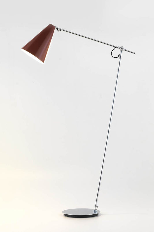 Lua Chrome Floor Lamp