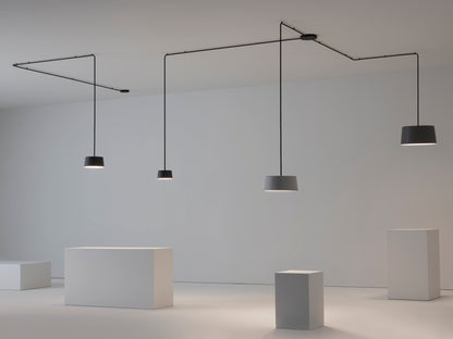 Tube Large Triple Pendant