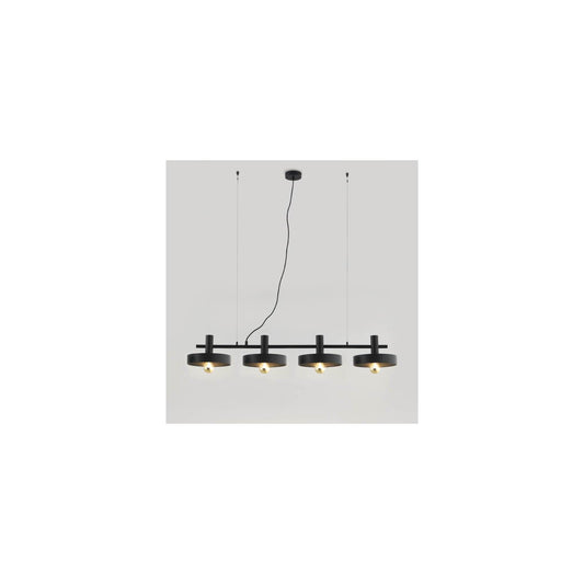 Aloa 4-Light Pendant Matt Black