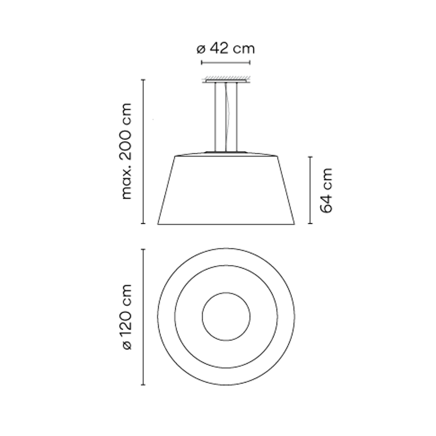Wind 4078 Large LED Pendant