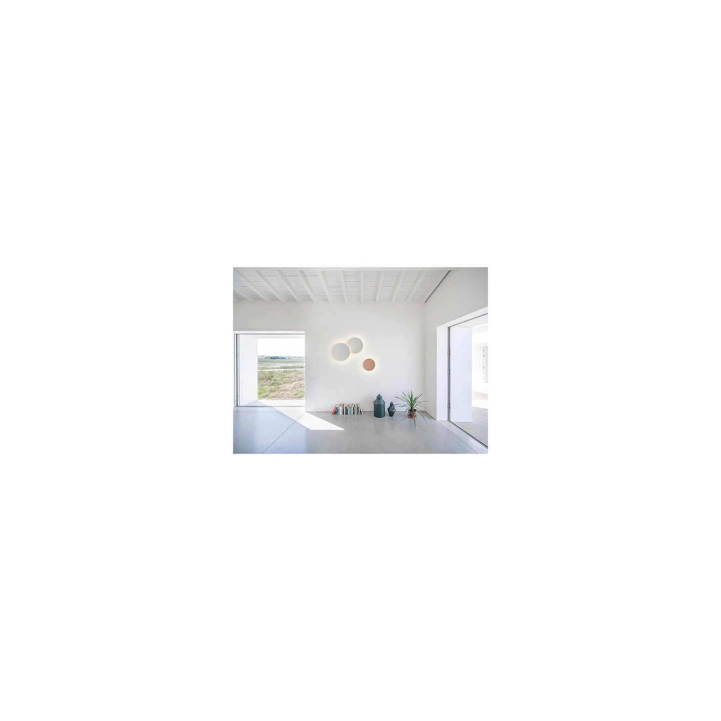 Puck Wall Art 5472 Large LED Wall Light