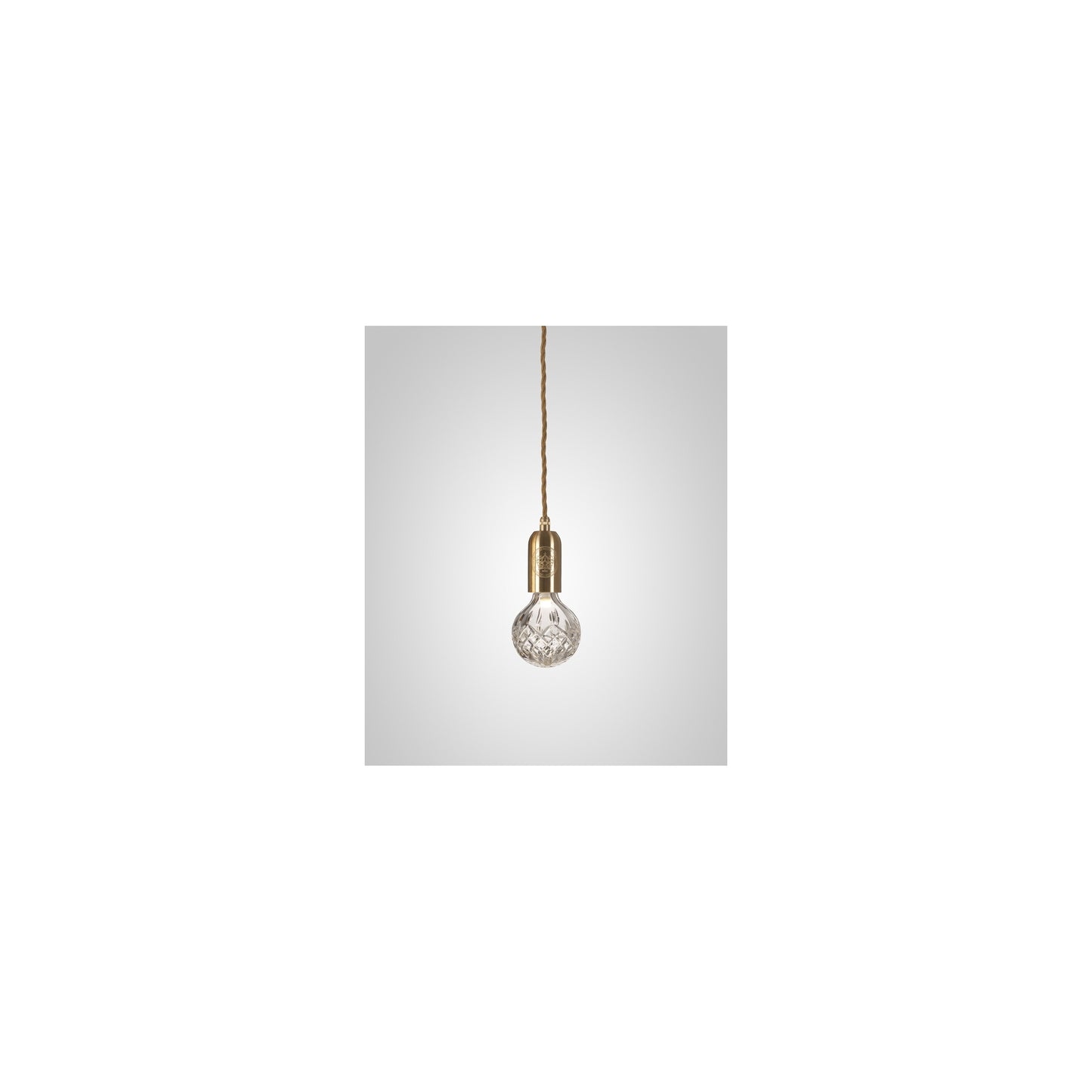 Crystal Bulb Clear Glass LED Pendant