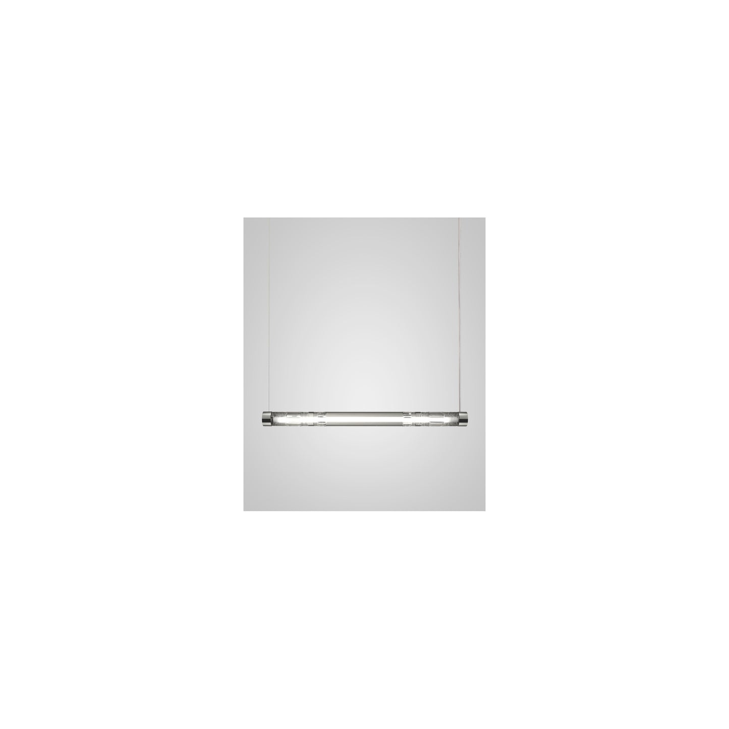 Crystal Tube LED Linear Pendant
