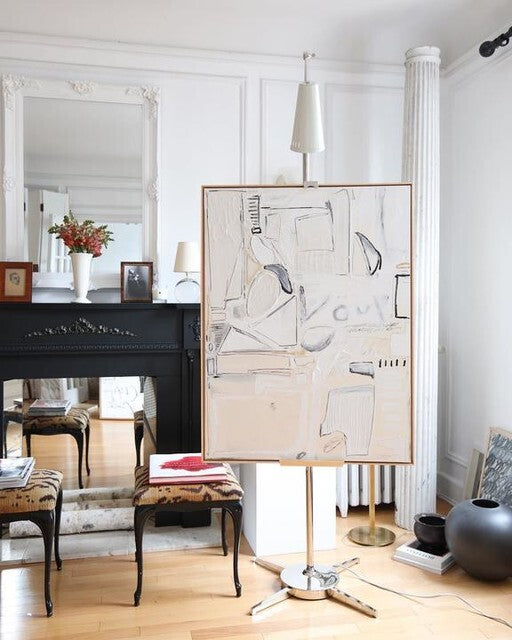Antonio Articulating Easel Floor Lamp