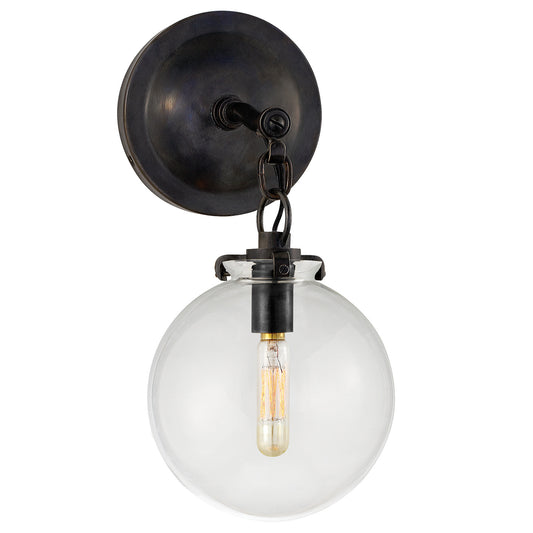 Katie Small Globe Wall Light