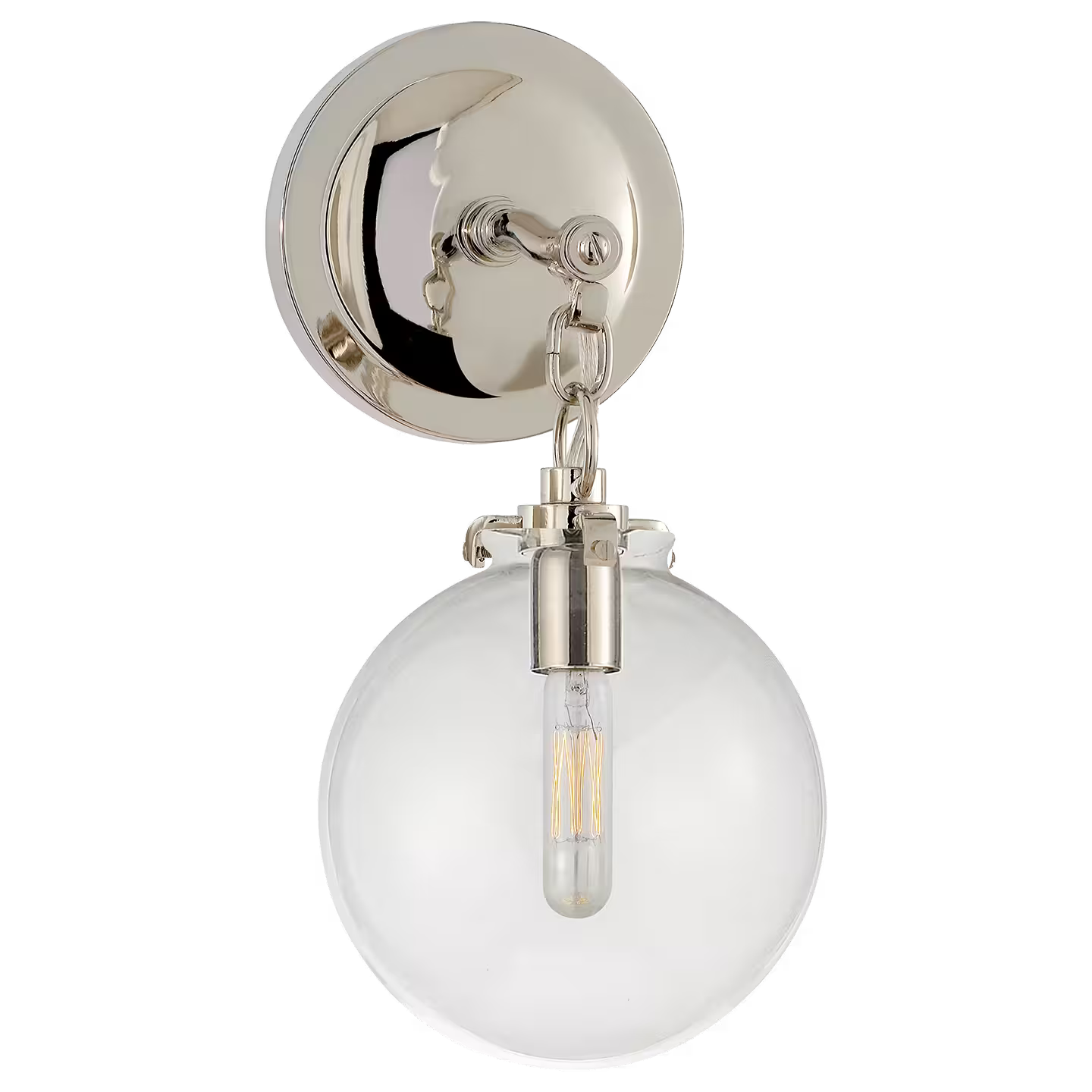 Katie Small Globe Wall Light