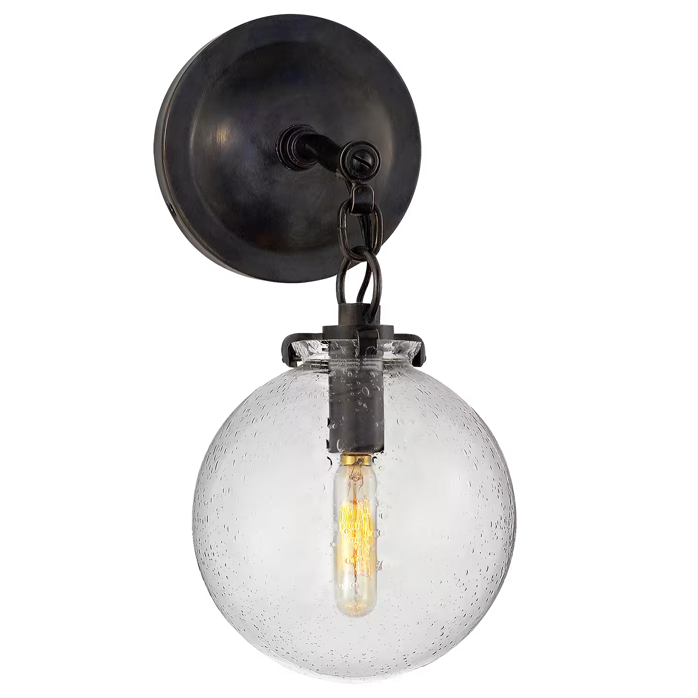 Katie Small Globe Wall Light