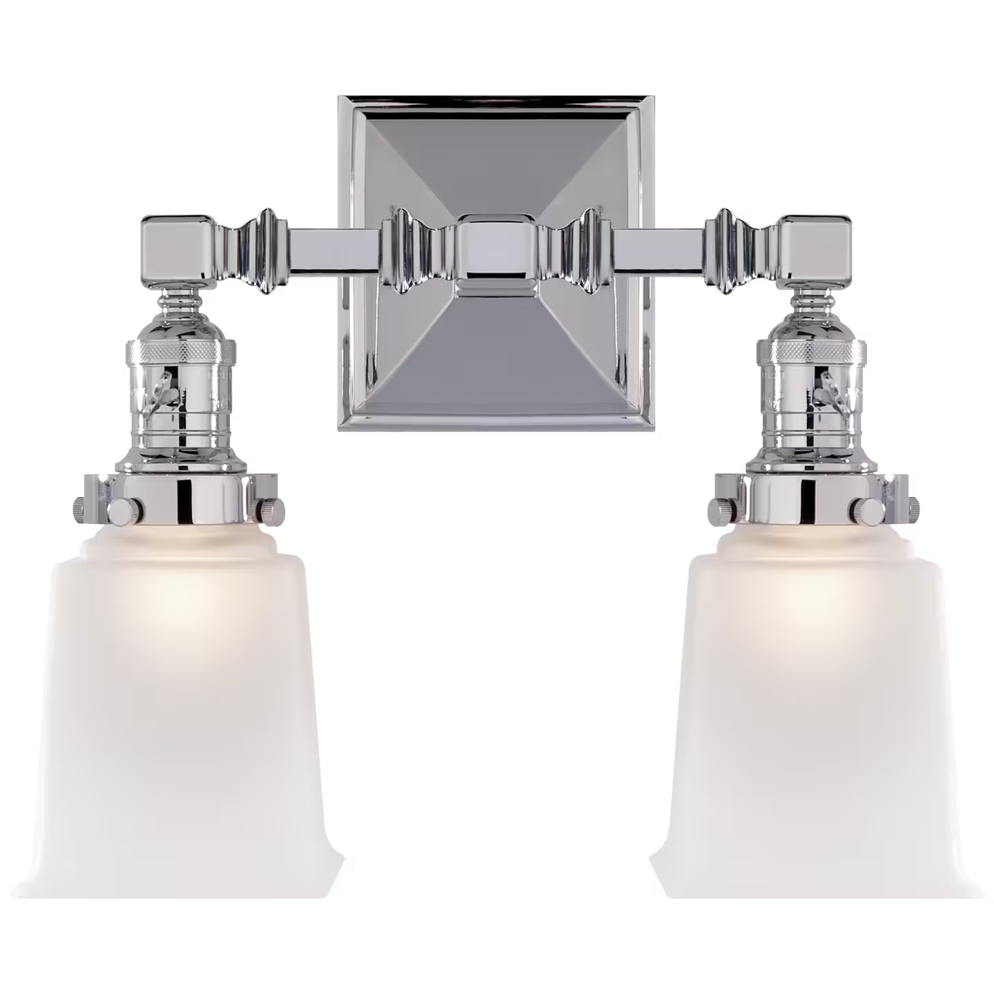 Boston Square Double Wall Light