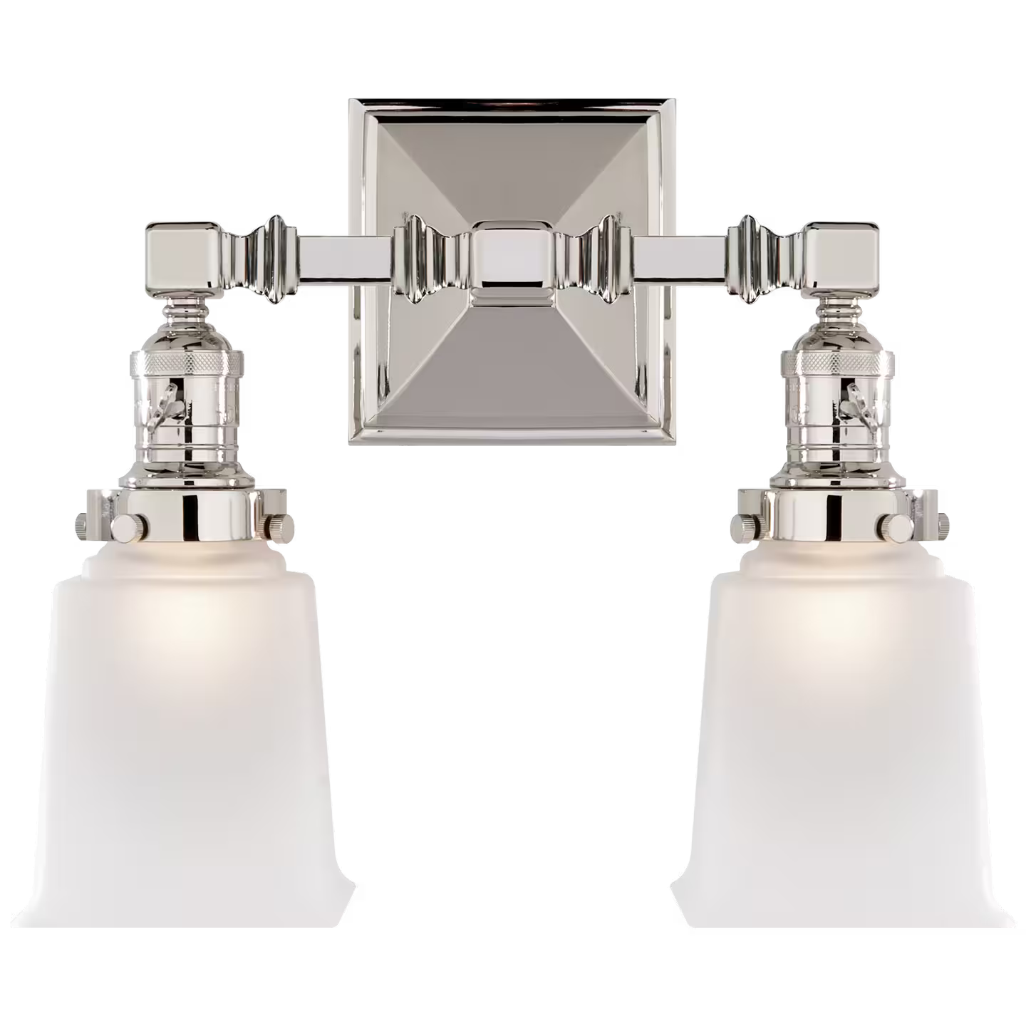 Boston Square Double Wall Light