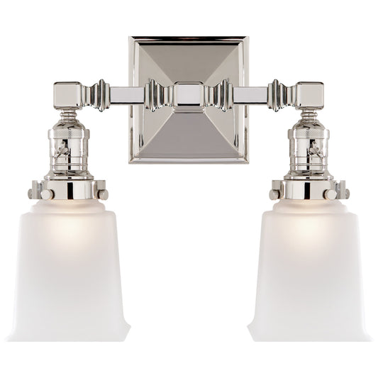 Boston Square Double Wall Light