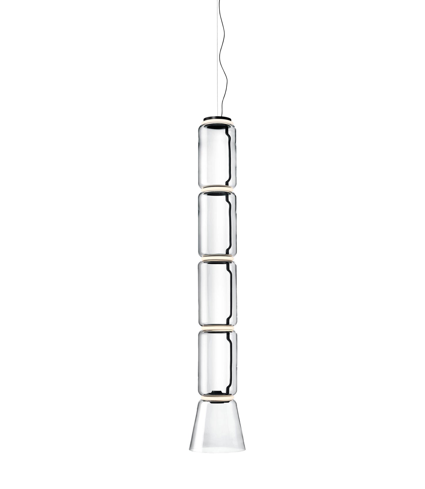 Noctambule 4 Low Cylinder & Cone LED Pendant